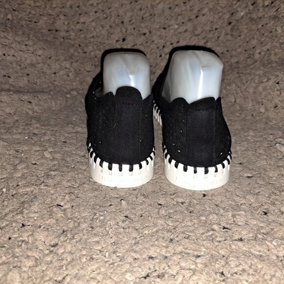 ILSE JACOBSEN-Tulip-Black Faux Nubuck-Sz 38-Excellent - Picture 6 of 7